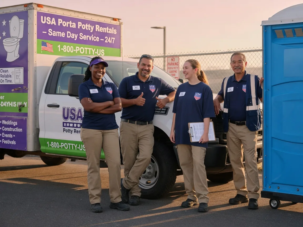 Porta Potty Rental company in Valley Grove, WV